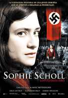 Sophie Scholl - Die letzten Tage - Spanish Movie Poster (xs thumbnail)