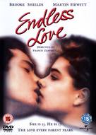 Endless Love - British DVD movie cover (xs thumbnail)