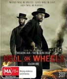 &quot;Hell on Wheels&quot; - Australian Blu-Ray movie cover (xs thumbnail)