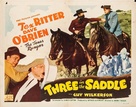 Three in the Saddle - Movie Poster (xs thumbnail)