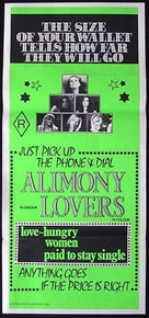 Alimony Lovers - Australian Movie Poster (xs thumbnail)