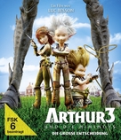 Arthur et la guerre des deux mondes - German Blu-Ray movie cover (xs thumbnail)