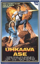 Under the Gun - Finnish VHS movie cover (xs thumbnail)