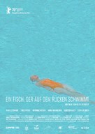 Ein Fisch, der auf dem R&uuml;cken schwimmt - German Movie Poster (xs thumbnail)