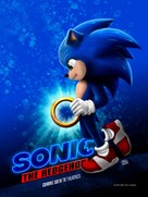 Sonic the Hedgehog Movie Fabric Poster Decoration 2020 Feb Comic Film 897 