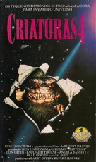 Critters 4 - Brazilian VHS movie cover (xs thumbnail)