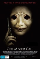 One Missed Call - Australian Movie Poster (xs thumbnail)