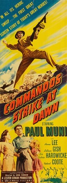 Commandos Strike at Dawn - Movie Poster (xs thumbnail)
