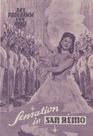Sensation in San Remo - German poster (xs thumbnail)