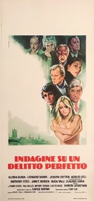 Indagine su un delitto perfetto - Italian Movie Poster (xs thumbnail)