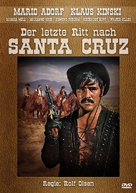 Der letzte Ritt nach Santa Cruz - German DVD movie cover (xs thumbnail)