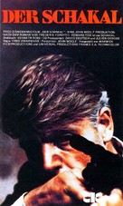 The Day of the Jackal - German VHS movie cover (xs thumbnail)