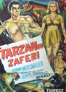 Tarzan and the Leopard Woman - Turkish Movie Poster (xs thumbnail)