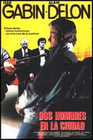Deux hommes dans la ville - Spanish Movie Poster (xs thumbnail)