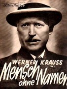 Mensch ohne Namen - German poster (xs thumbnail)
