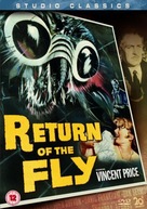 Return of the Fly - British DVD movie cover (xs thumbnail)