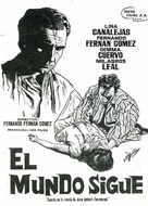 Mundo sigue, El - Spanish Movie Poster (xs thumbnail)