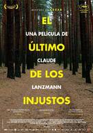 Le dernier des injustes - Spanish Movie Poster (xs thumbnail)