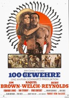 100 Rifles - German Movie Poster (xs thumbnail)