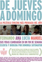 De jueves a domingo - Chilean Movie Poster (xs thumbnail)