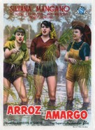 Riso amaro - Spanish Movie Poster (xs thumbnail)