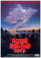 Return of the Living Dead Part II - German DVD movie cover (xs thumbnail)