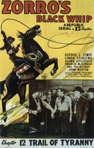 Zorro&#039;s Black Whip - Movie Poster (xs thumbnail)