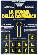 La donna della domenica - Italian Movie Poster (xs thumbnail)