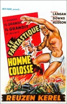 The Amazing Colossal Man - Belgian Movie Poster (xs thumbnail)