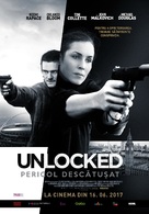 Unlocked - Romanian Movie Poster (xs thumbnail)