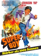 Bionic Boy - German Movie Poster (xs thumbnail)