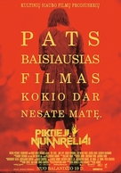 Evil Dead - Lithuanian Movie Poster (xs thumbnail)