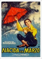 Nata di marzo - Spanish Movie Poster (xs thumbnail)