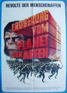 Conquest of the Planet of the Apes - German Movie Poster (xs thumbnail)