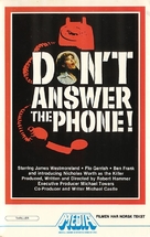 Don&#039;t Answer the Phone! - Norwegian VHS movie cover (xs thumbnail)