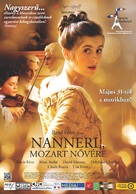Nannerl, la soeur de Mozart - Hungarian Movie Poster (xs thumbnail)
