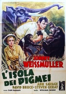 Jungle Jim in Pygmy Island - Italian Movie Poster (xs thumbnail)