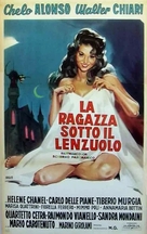 La ragazza sotto il lenzuolo - Italian Movie Poster (xs thumbnail)