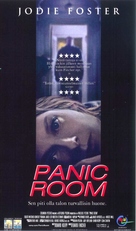 Panic Room - Finnish VHS movie cover (xs thumbnail)