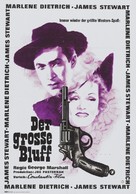 Destry Rides Again - German Re-release movie poster (xs thumbnail)