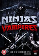 Ninjas vs. Vampires - British DVD movie cover (xs thumbnail)