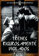 Ostre sledovan&eacute; vlaky - Spanish DVD movie cover (xs thumbnail)