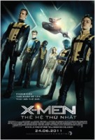 X-Men: First Class - Vietnamese Movie Poster (xs thumbnail)