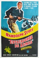 The Man Behind the Gun - Argentinian Movie Poster (xs thumbnail)