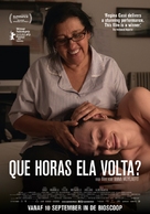 Que Horas Ela Volta? - Dutch Movie Poster (xs thumbnail)