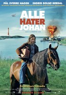 Alle hater Johan - Norwegian Movie Poster (xs thumbnail)