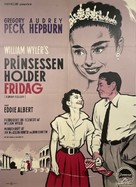 Roman Holiday - Danish Movie Poster (xs thumbnail)