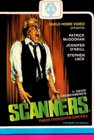 Scanners - British VHS movie cover (xs thumbnail)