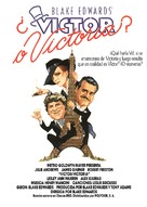 Victor/Victoria - Spanish Theatrical movie poster (xs thumbnail)