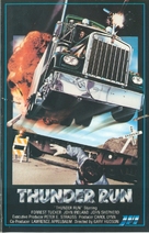 Thunder Run - Swedish VHS movie cover (xs thumbnail)